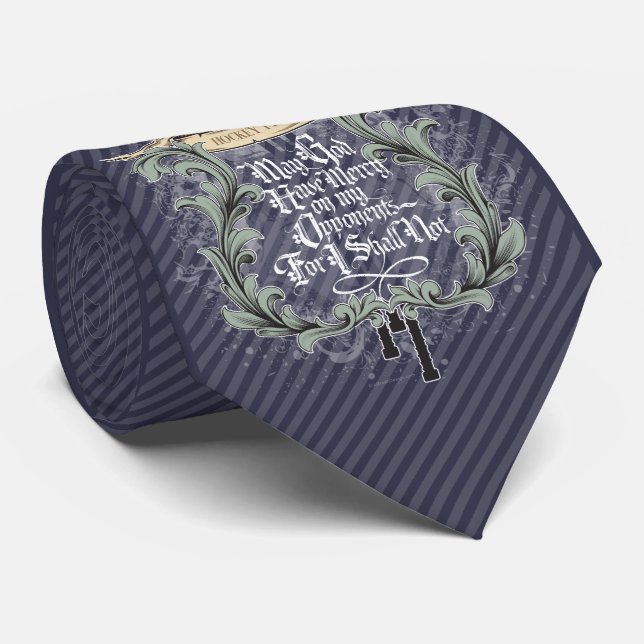 Hockey Prayer (with player number) Tie (Rolled)