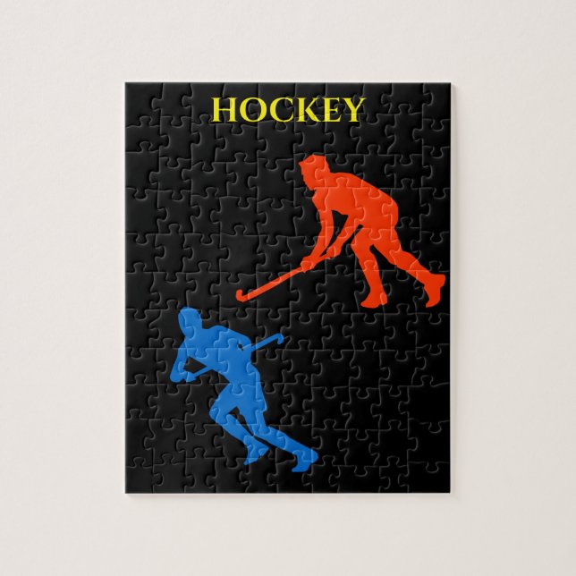 Hockey puzzle. jigsaw puzzle (Vertical)