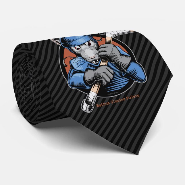 Hockey Rat Tie (Rolled)