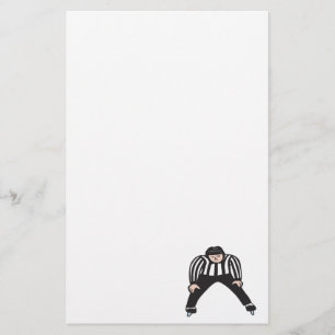 Hockey Referee Stationery