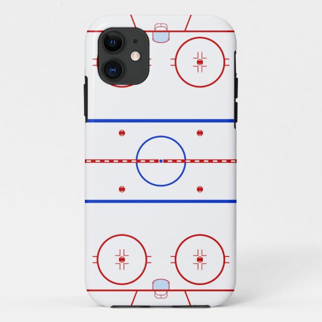 Hockey Rink Case-Mate iPhone Case (Back)