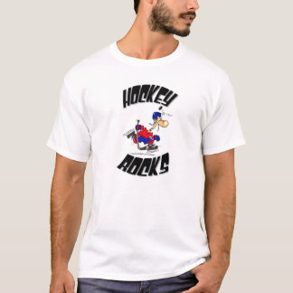 hockey rocks - Customised T-Shirt