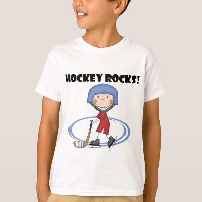 Hockey Rocks T-shirts and Gifts (Front)