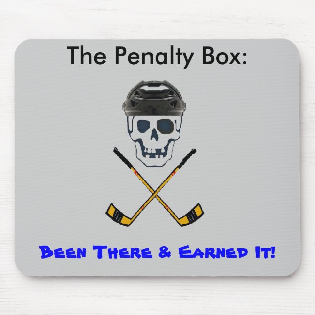 Hockey Roger BIG, The Penalty Box:             ... Mouse Pad (Front)