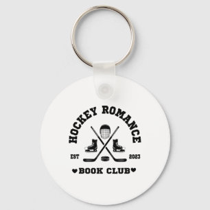 Hockey Romance Book Club Key Ring