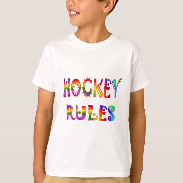 Hockey Rules T-Shirt (Front)