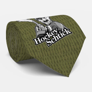Hockey Schtick Tie