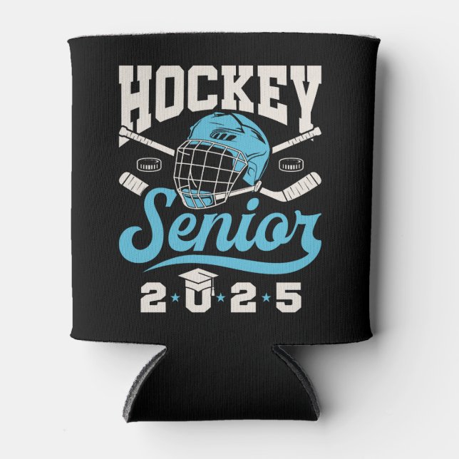 Hockey Senior 2025 Graduating Class Can Cooler (Front)