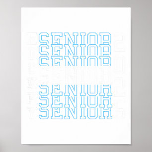 Hockey Senior Night Hockey Senior 2025 Graduation  Poster