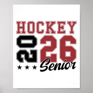 Hockey Senior Night Hockey Senior 2026 Graduation Poster
