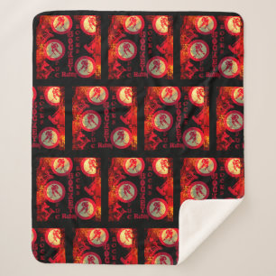 Hockey            sherpa blanket