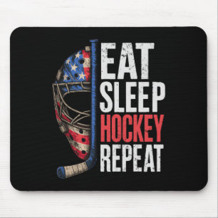 Hockey Shirt Hockey Boy Gifts Stuff Ice Hockey Jer Mouse Pad