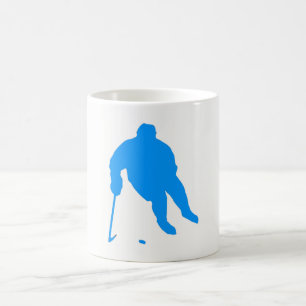 Hockey Silhouette Coffee Mug
