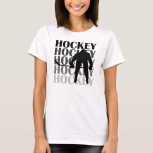 Hockey Silhouette T-shirts and Gifts