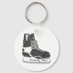 Hockey Skate Key Ring