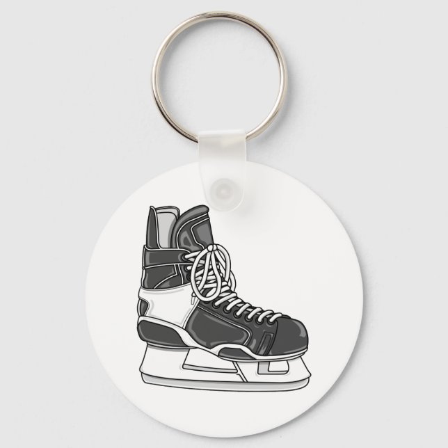 Hockey Skate Key Ring (Front)
