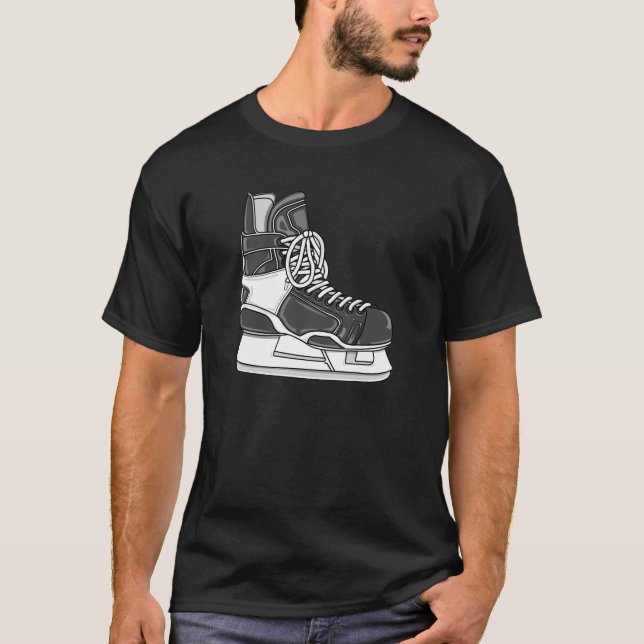 Hockey Skate T-Shirt (Front)