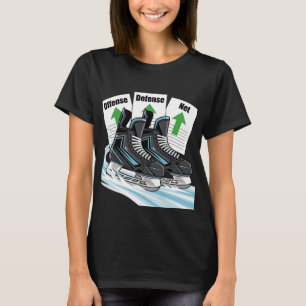 Hockey Skater w/ score cards - T-shirts & Sweaters