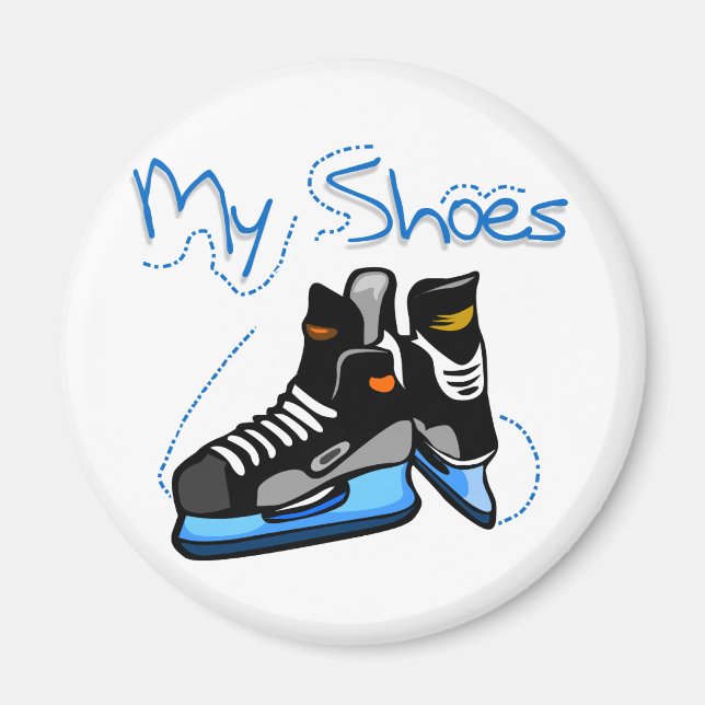 Hockey Skates My Shoes Tshirts and Gifts Magnet (Front)