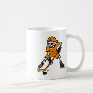 Hockey Skeleton Halloween Costume Boys Teens Girls Coffee Mug