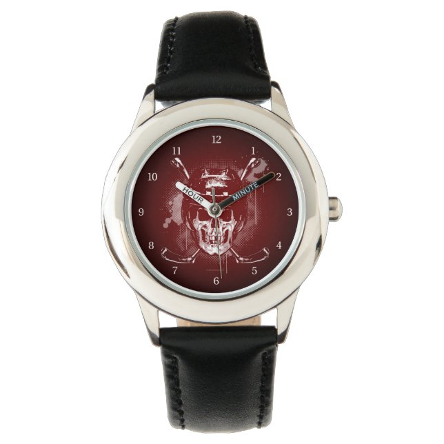 Hockey Skull Watch (Front)
