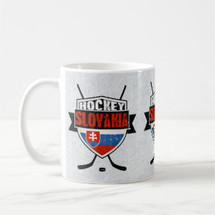 Hockey Slovakia Flag Design Mug