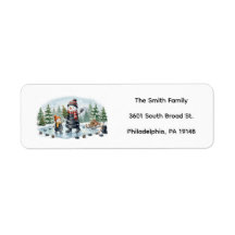 Hockey Snowman Party Theme