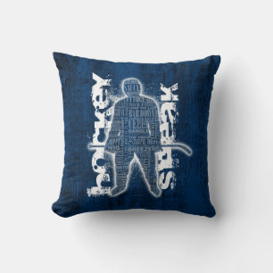 Hockey Speak Cushion