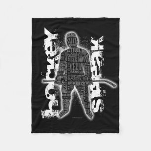 Hockey Speak Fleece Blanket