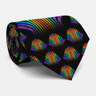 Hockey Stick Spectrum Tie