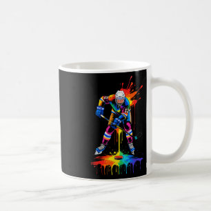Hockey Sticks Ice Cream Sprinkle Drip Sport Boy Yo Coffee Mug