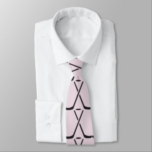 Hockey Sticks Neck Tie