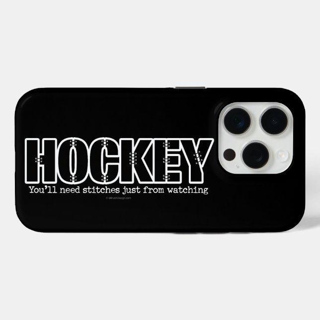 Hockey Stitches Case-Mate iPhone Case (Back (Horizontal))
