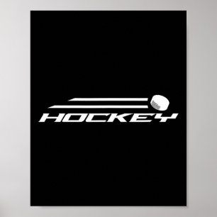 Hockey - Stylish - Simple - Hockey Poster