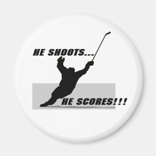 Hockey T-shirts and Gifts. Magnet