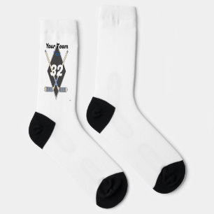 Hockey Team Spirit Socks HAMbyWG