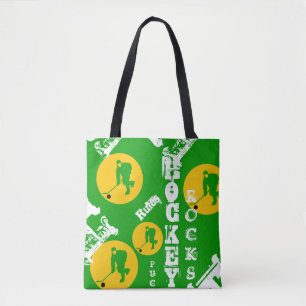 Hockey Tote Bag