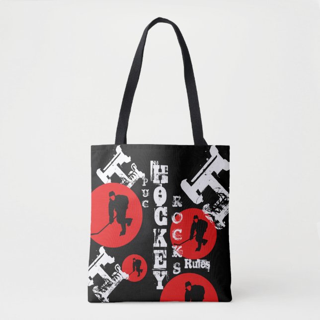 Hockey Tote Bag (Front)