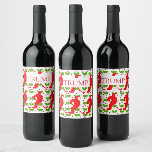 HOCKEY WINE LABEL (Bottles)