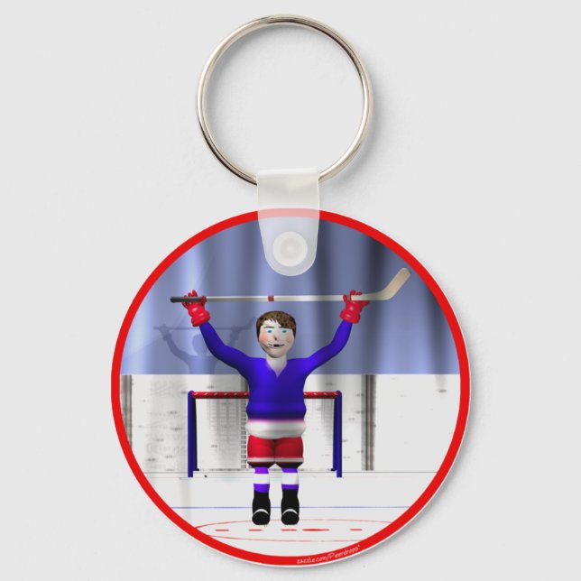 Hockey Winner Key Ring (Front)