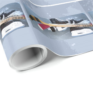 Hockey Wrapping Paper