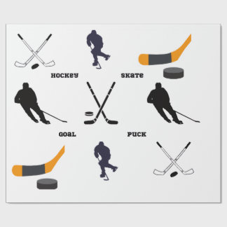 Hockey Wrapping Paper
