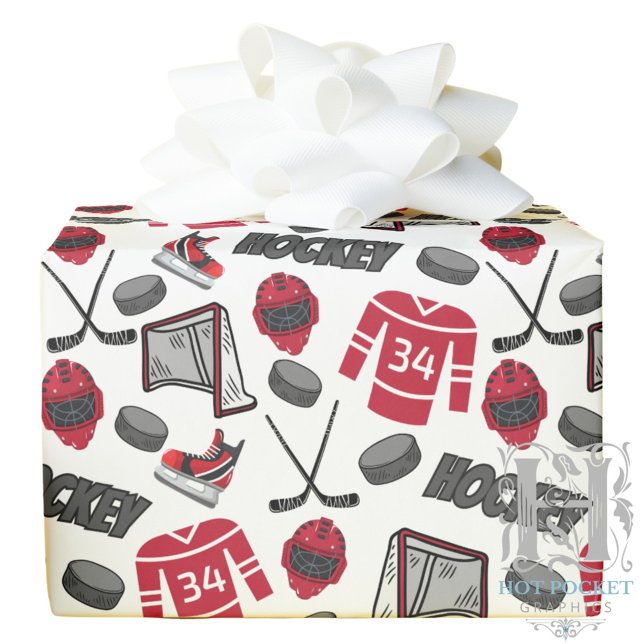 Hockey Wrapping Paper (Creator Uploaded)