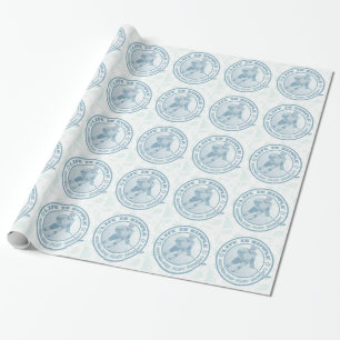 Hockey Xmas Gift Wrapping Paper, Life is Simple Paper