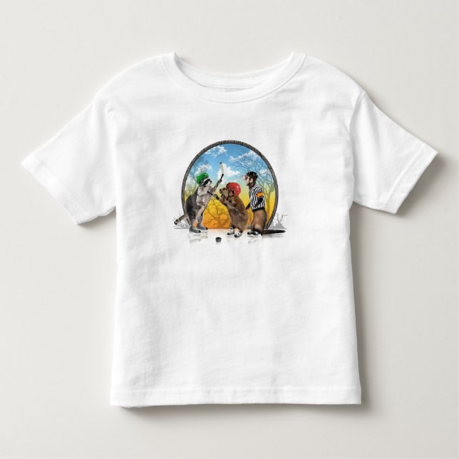 HockeyCritterClassic2 Toddler T-shirt (Front)