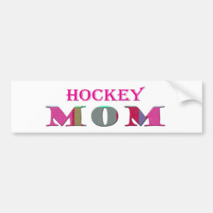HockeyMom Bumper Sticker
