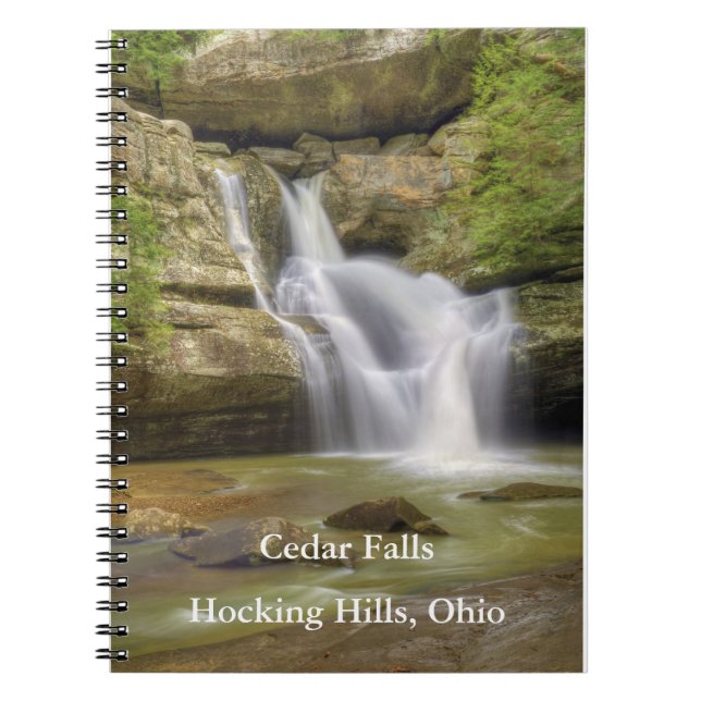 Hocking Hills Ohio Spiral Notebook (Front)