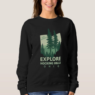 HOCKING HILLS STATE PARK Hiking Outdoors Sweatshirt