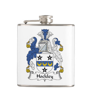 Hockley Family Crest Hip Flask