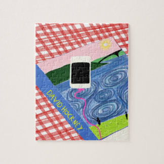 Hockney style jigsaw puzzle